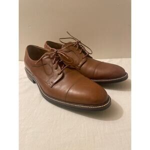 Cole Haan Mens Size 8 Shoes‎ Brown Leather Dress Casual Business Oxford Lace Up
